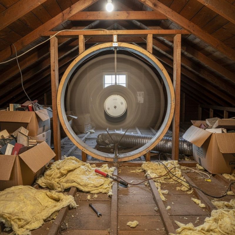 Attic Exhaust Fan Repair in Alpharetta, GA