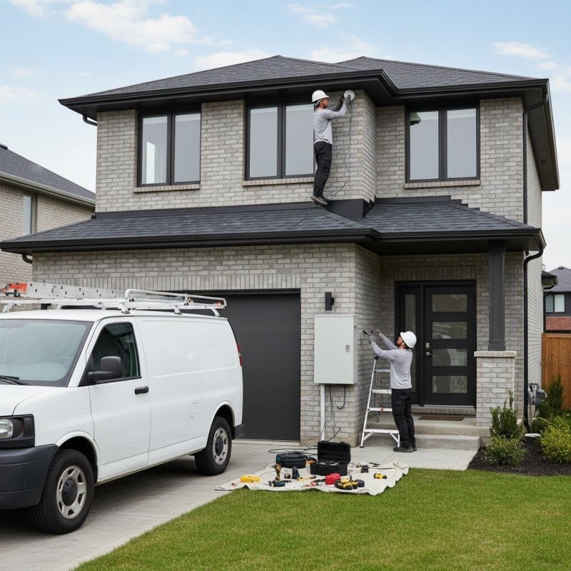 Motion Sensor Lights Installation