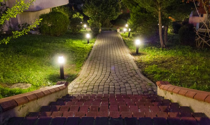 Sidewalk Lighting Installation in Alpharetta, GA
